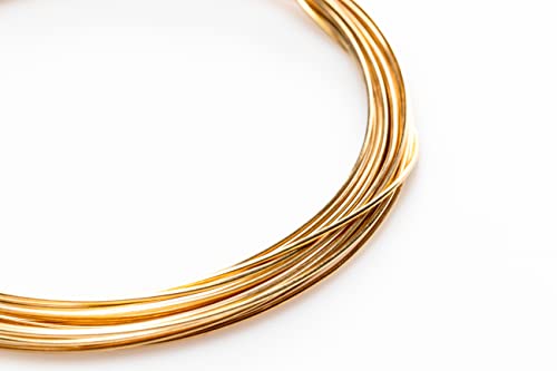 Jeweler's Brass Wire Red Brass Wire (Round) Half Hard, CDA #230