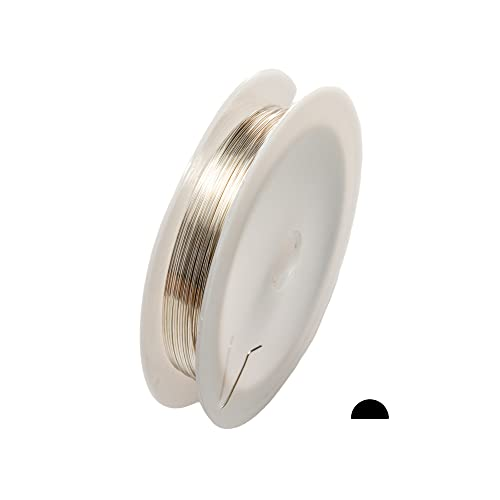 925 Sterling Silver Wire Half Hard (Half Round), Various Length Made in USA
