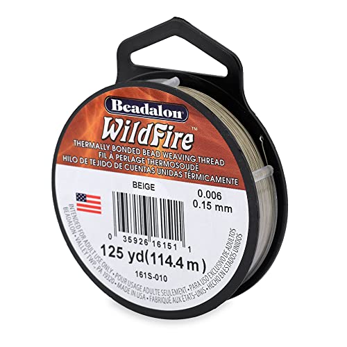 Beadalon Wildfire Bead Weaving Thread