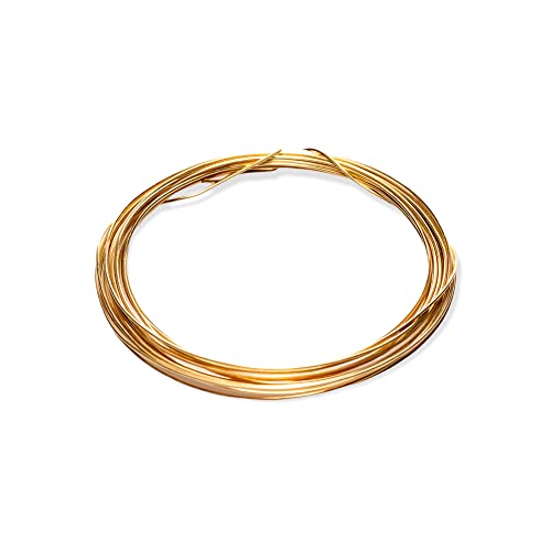 Jeweler's Brass Wire Red Brass Wire (Round) Half Hard, CDA #230