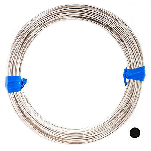 925 Sterling Silver wire Half Hard Round