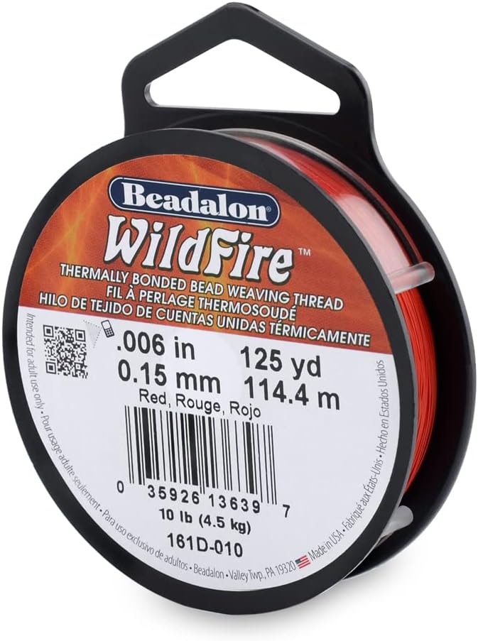 Beadalon Wildfire Bead Weaving Thread