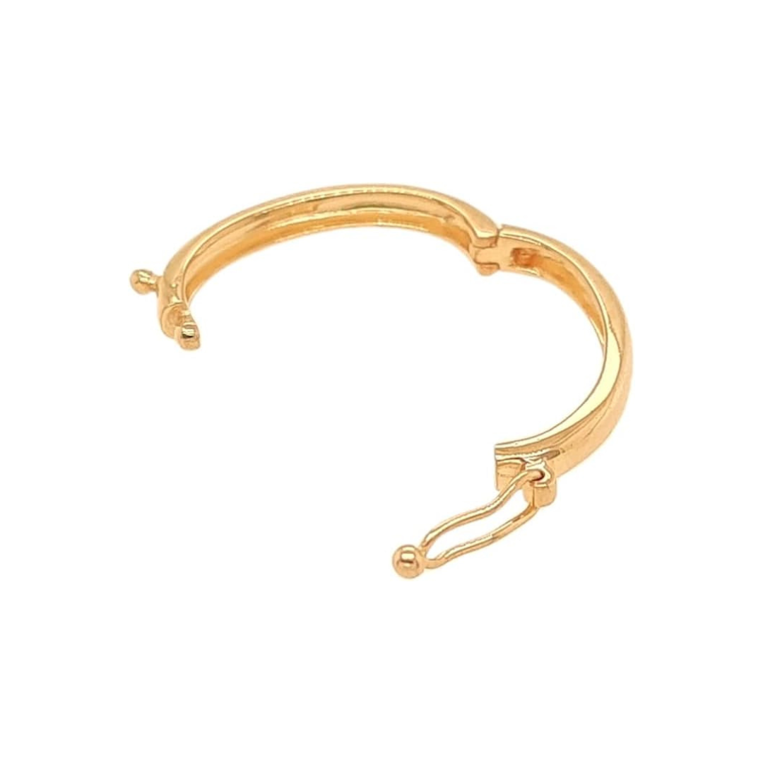 19 x 14MM 14K Solid Yellow Gold Necklace Shortener Clasp with Safety Catch for Pearl or Bead Strand Necklace Made in USA