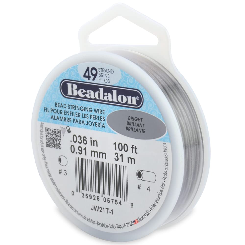 Beadalon 49 Strand Stainless Steel Bead Stringing Wire