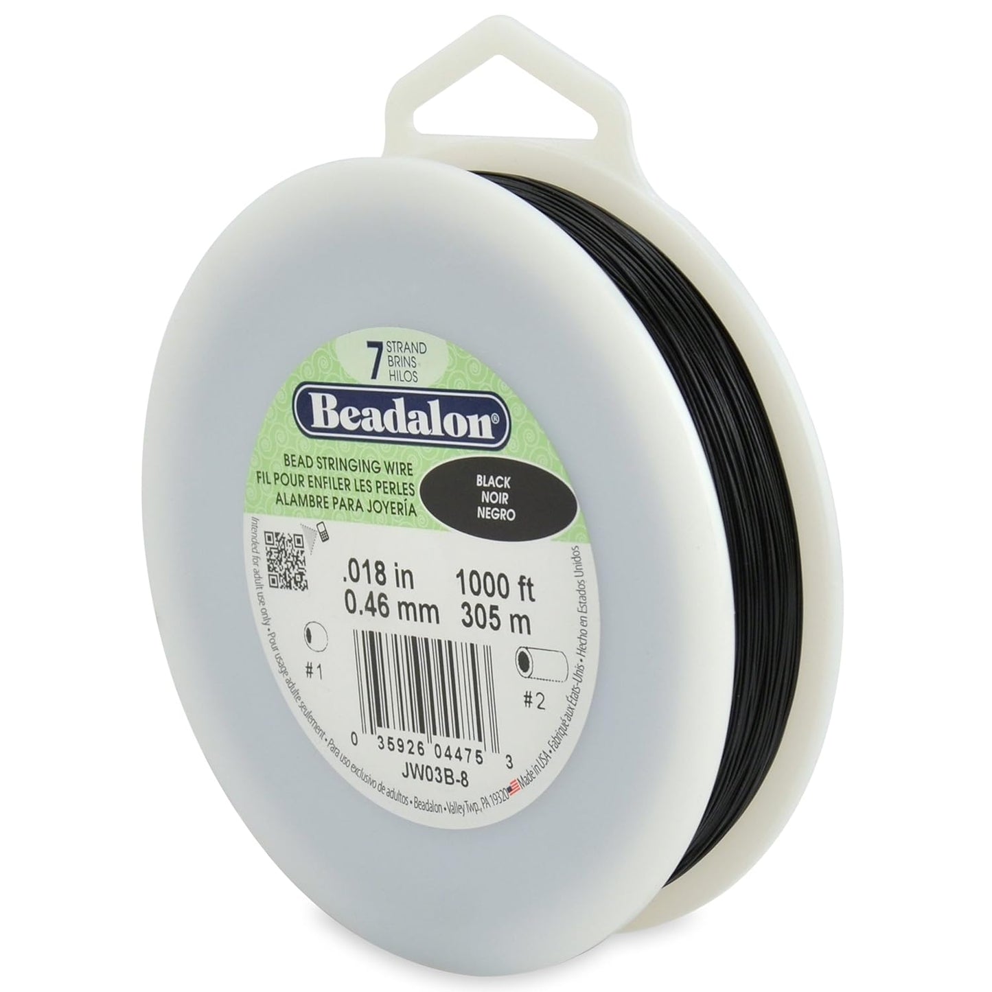 7 Strand Beadalon Stringing Wire, 1000 ft / 305 m