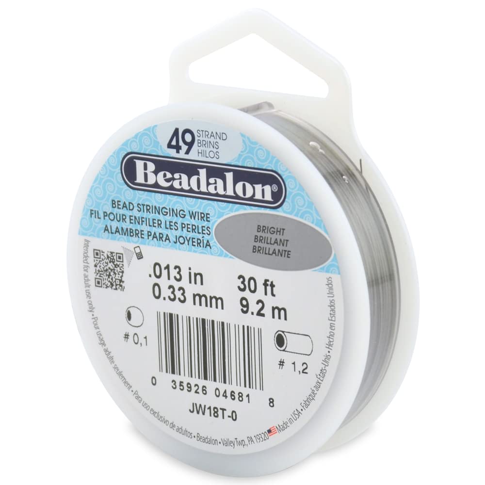 Beadalon 49 Strand Stainless Steel Bead Stringing Wire