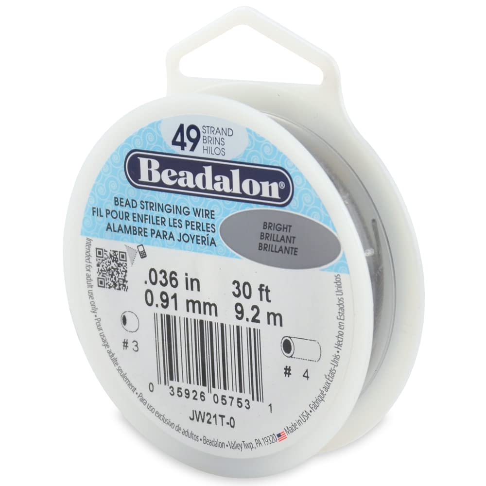 Beadalon 49 Strand Stainless Steel Bead Stringing Wire