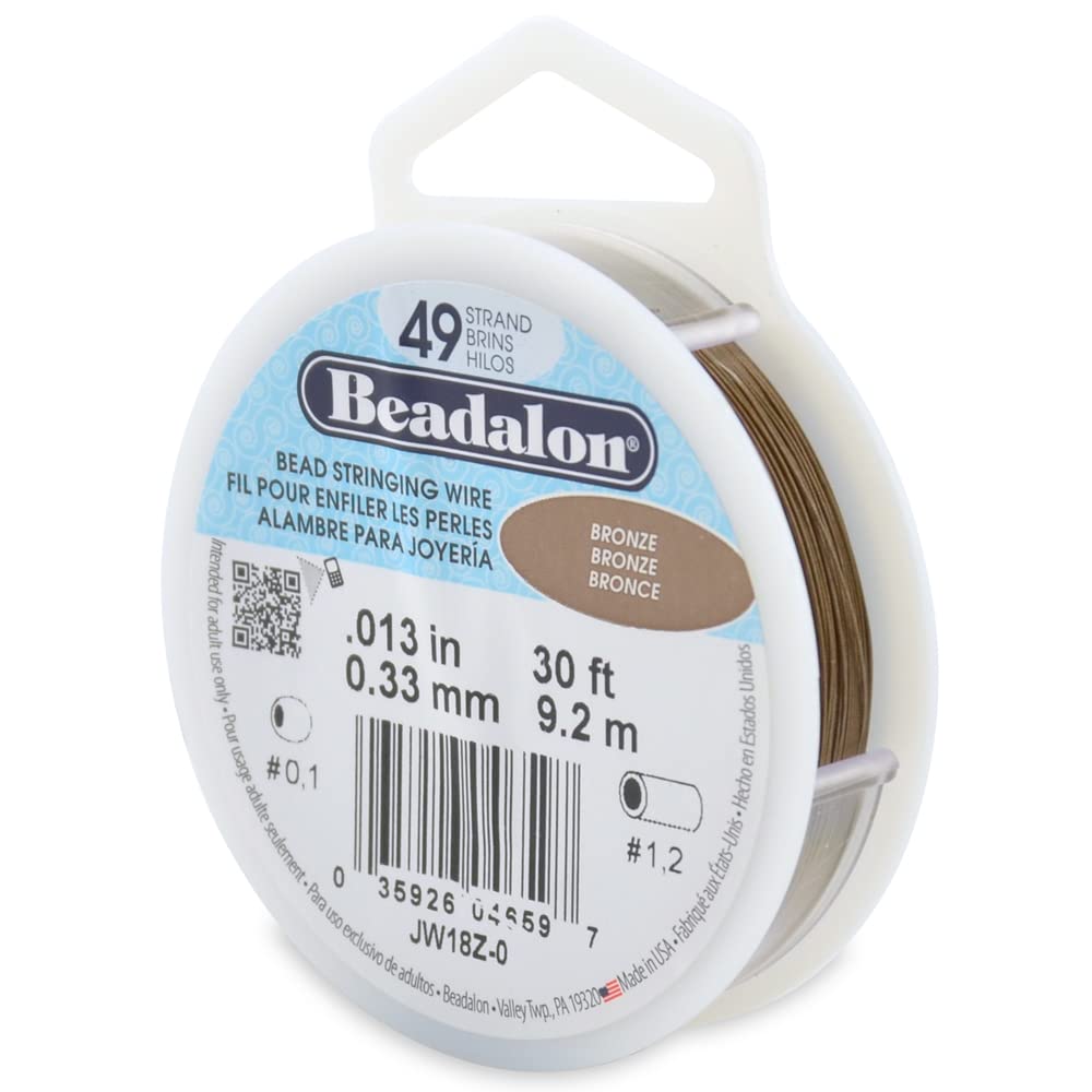 Beadalon 49 Strand Stainless Steel Bead Stringing Wire