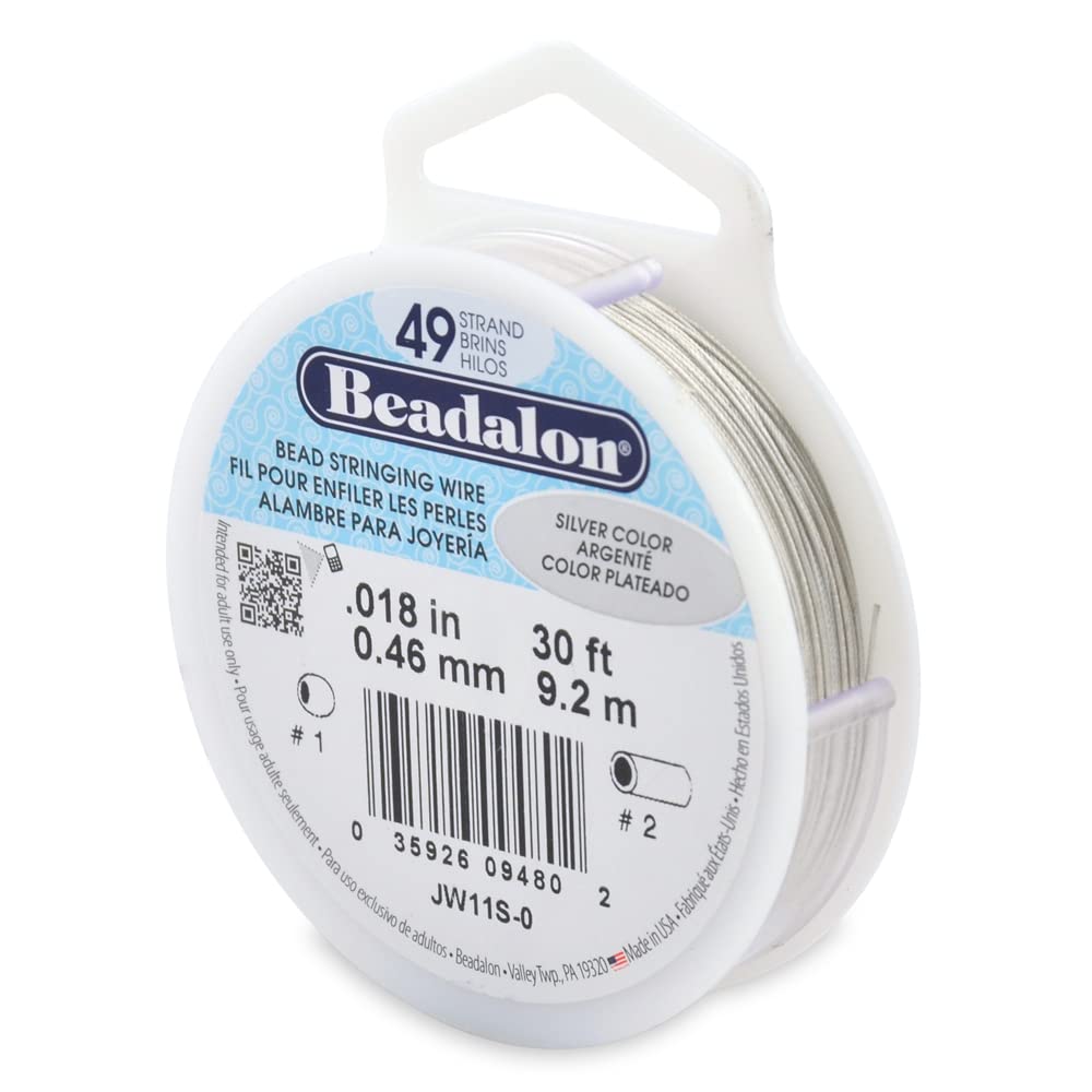 Beadalon 49 Strand Stainless Steel Bead Stringing Wire
