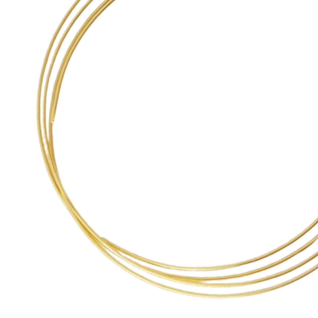 Solid Yellow Gold Wire