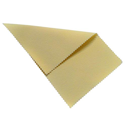 Sunshine Polishing Cloth for Sterling Silver, Gold, Brass and Copper Jewelry 5" x 7.5"