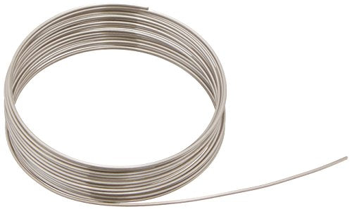 Beadalon 180S-018 18-Gauge Stainless Steel Round Bright Wire for Jewelry Making, 3.5m