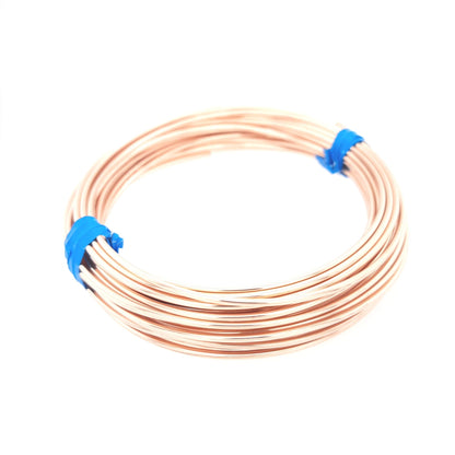 14/20 Rose Gold Filled Wire Half Hard (Round) 14K Pink Gold Filled Wire Made in USA