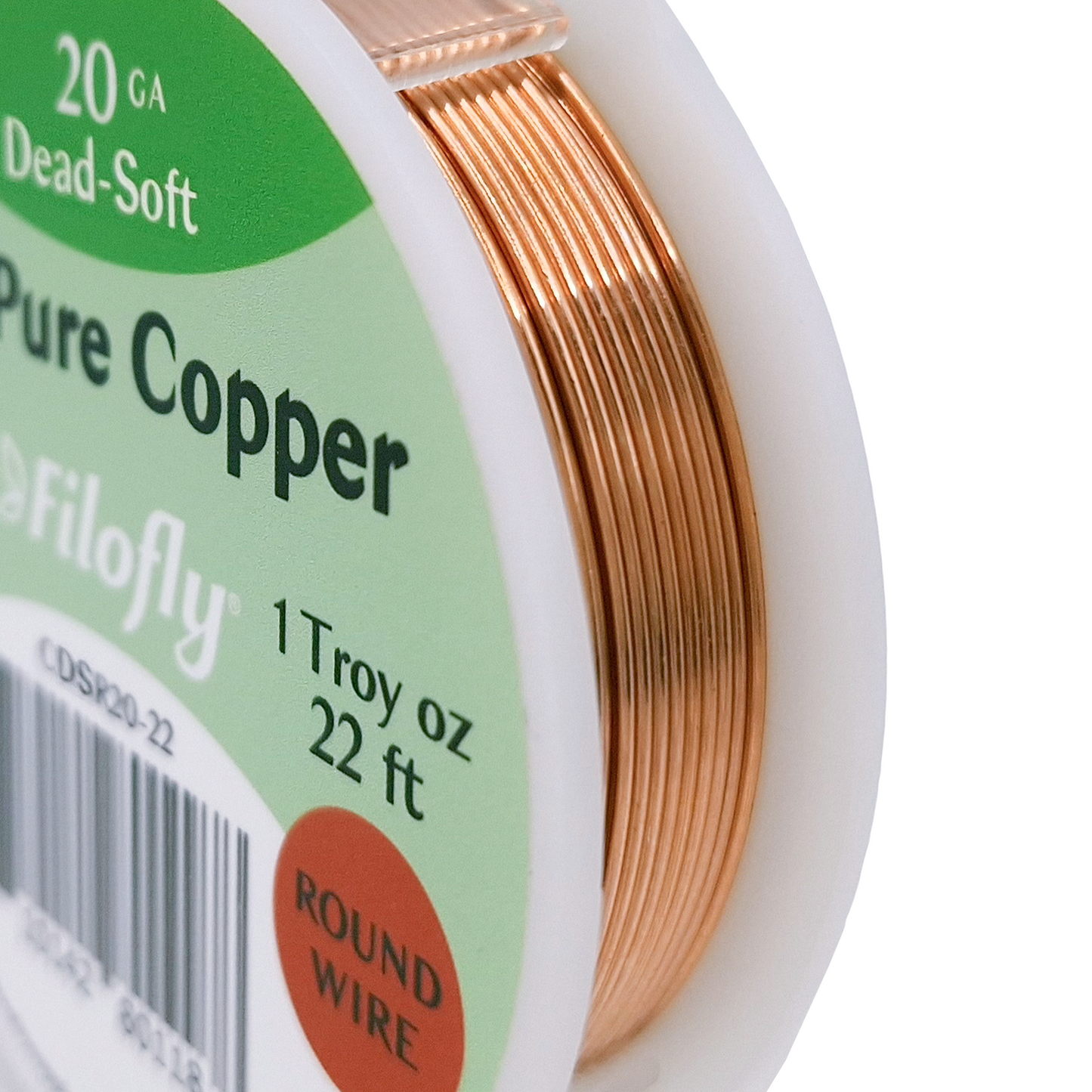 Filofly, Copper, Dead Soft, Round Wire