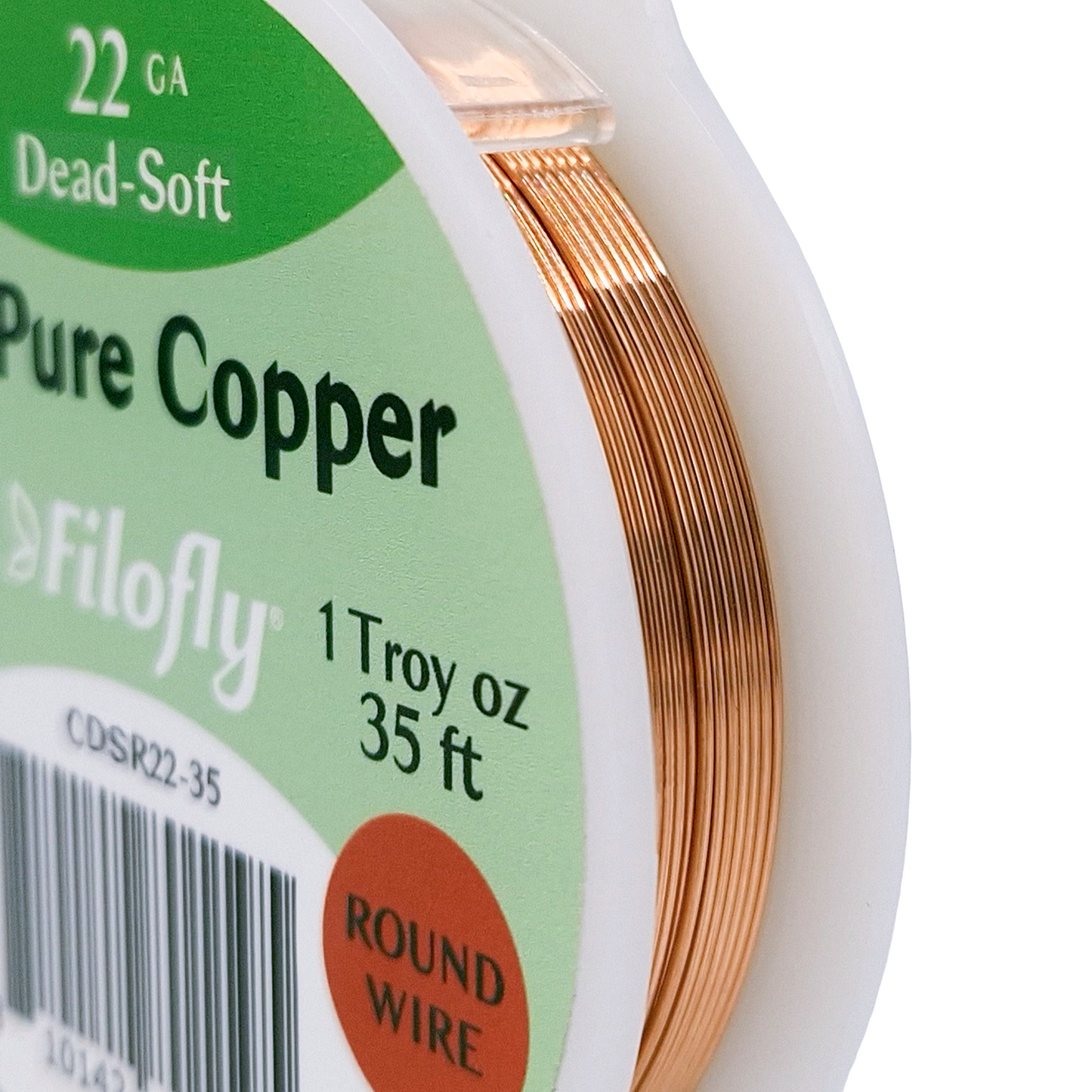 Filofly, Copper, Dead Soft, Round Wire