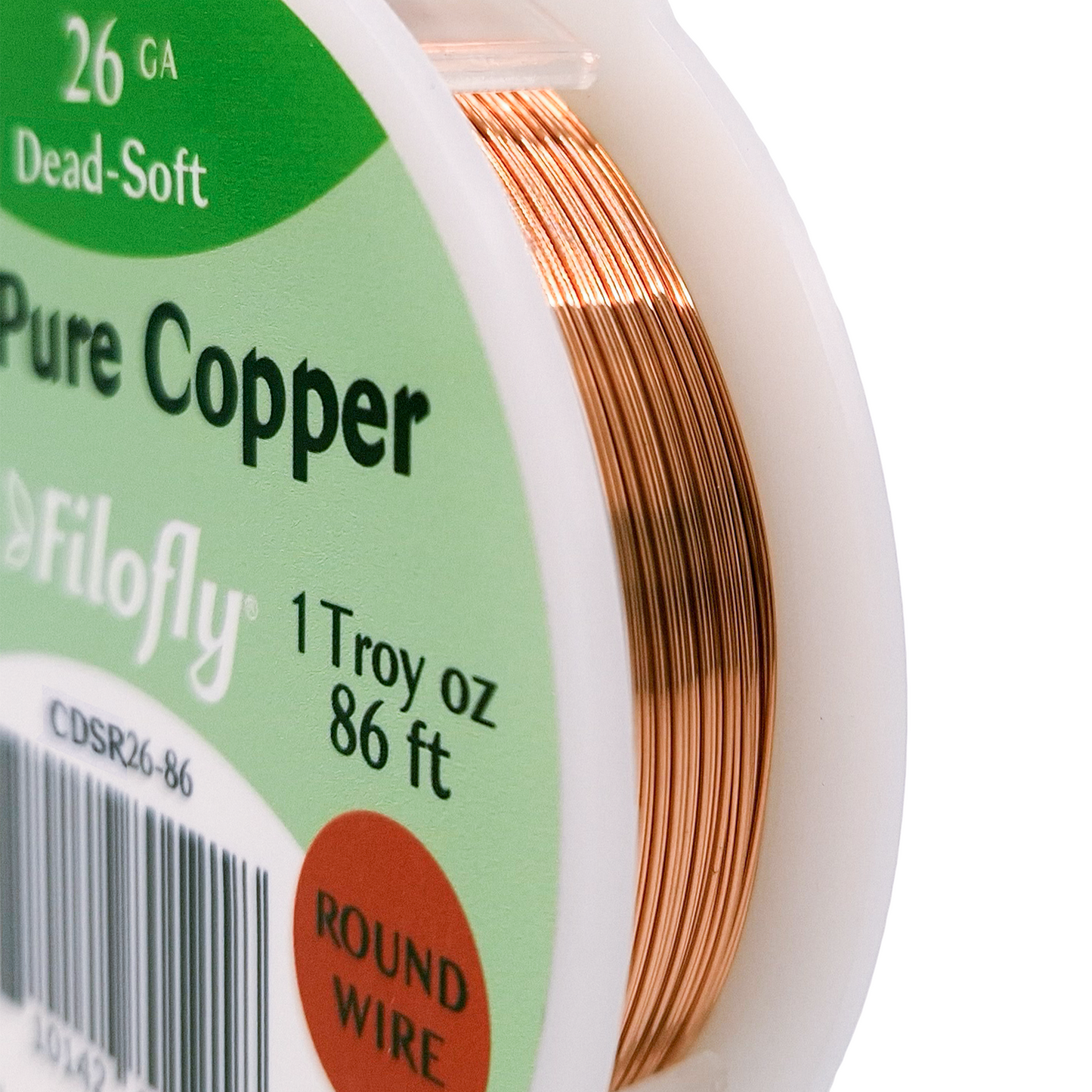 Filofly, Copper, Dead Soft, Round Wire