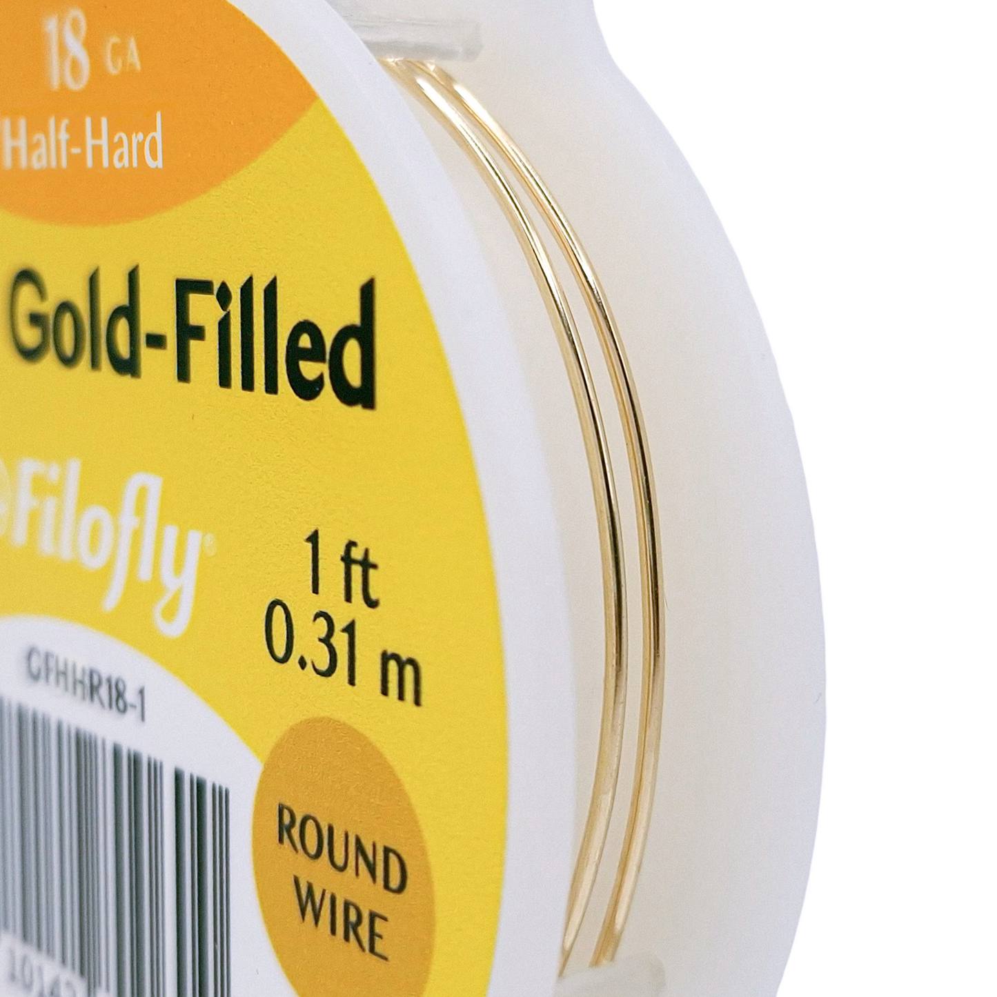 Filofly, 14/20 Gold-Filled, Half Hard, Round Wire