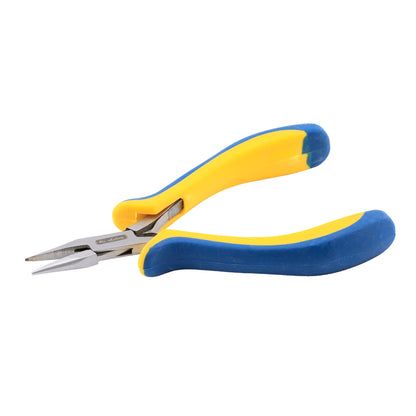 Beadalon Chain Nose Pliers, Ergo Style, Blue/Yellow