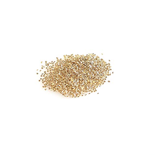 Yellow Silver Chip Hard Solder 3 grams (~2000 pcs) Matched Gold-Filled 0.5 x 1.0 x 0.25mm Ultra Tiny Made in USA