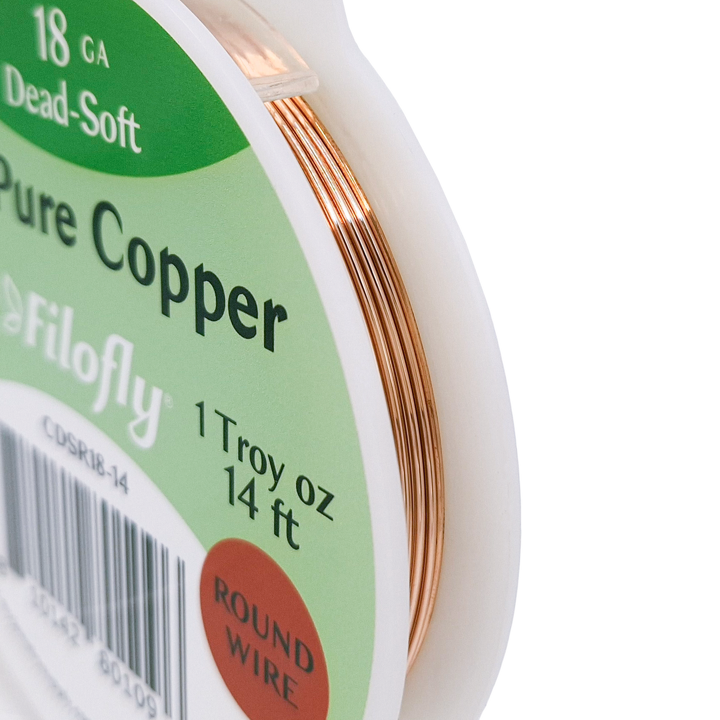 Filofly, Copper, Dead Soft, Round Wire