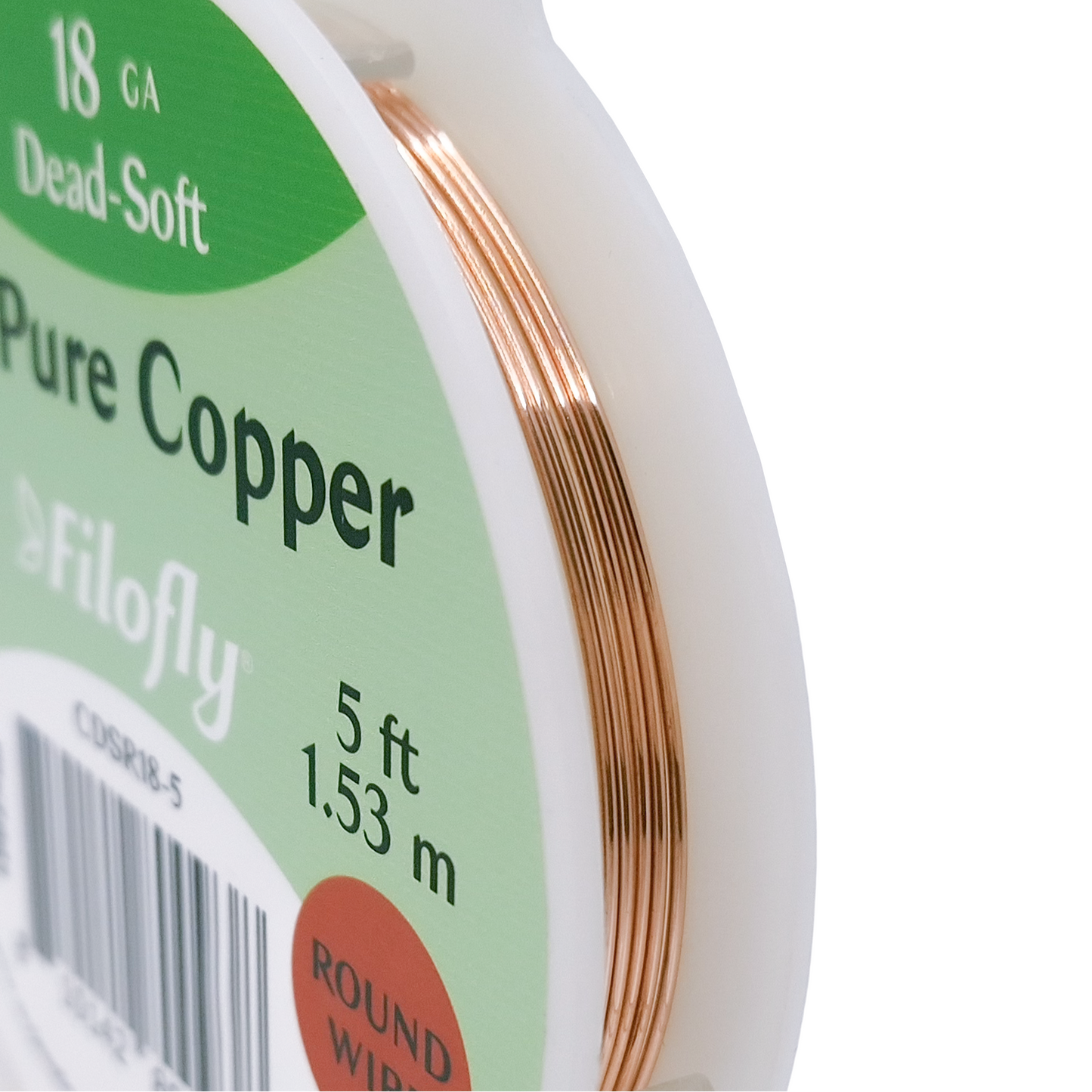 Filofly, Copper, Dead Soft, Round Wire