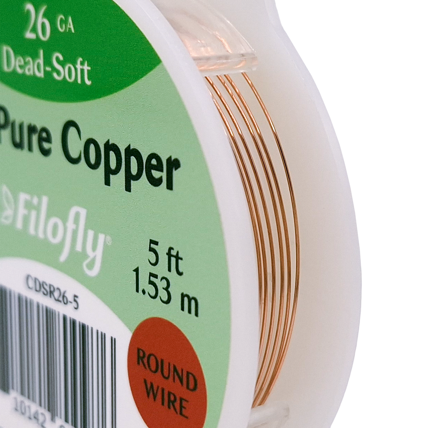 Filofly, Copper, Dead Soft, Round Wire