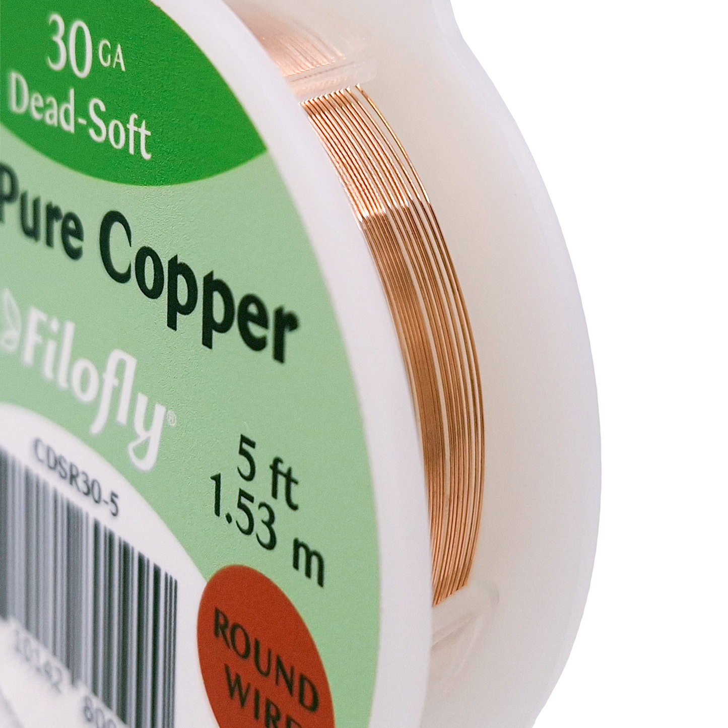 Filofly, Copper, Dead Soft, Round Wire