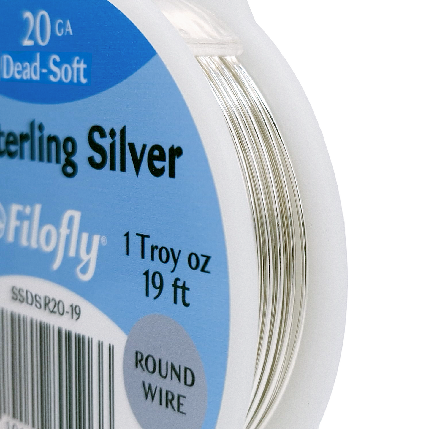 Filofly, 925 Sterling Silver, Dead Soft, Round Wire