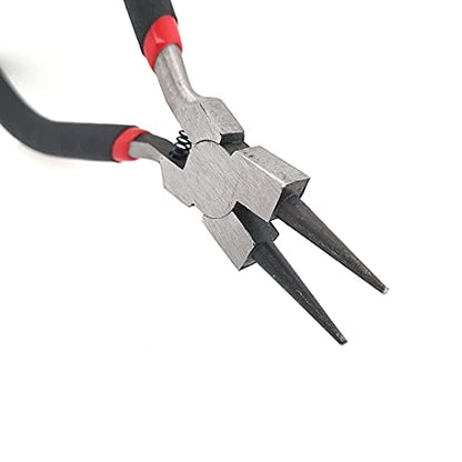 Round Nose Pliers no cutter Spring Loaded