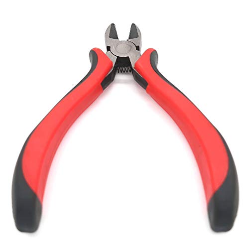 Side Cutting Pliers 4.75" High Carbon Steel Spring Loaded, Wire Cutter, Side Cutter, Diagonal Cutting Pliers