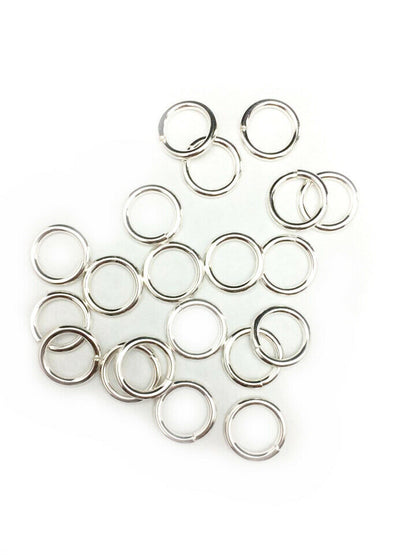 16 Gauge 925 Sterling Silver Open Jump Ring Round Inside dimension 3.2 - 13.0 mm