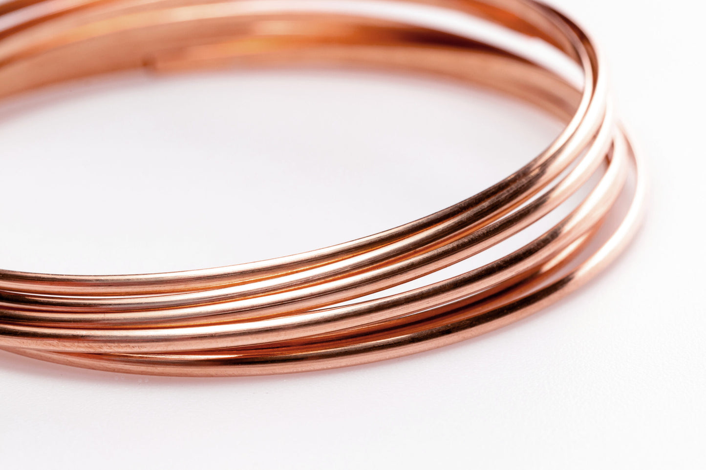 99.9% Pure Copper CDA #110 Wire Dead Soft Half Round