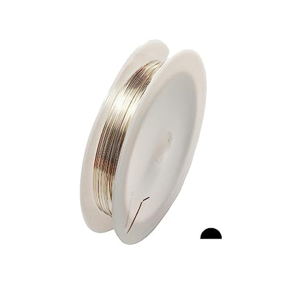 925 Sterling Silver Wire Dead Soft (Half Round), Various Length  Made in USA
