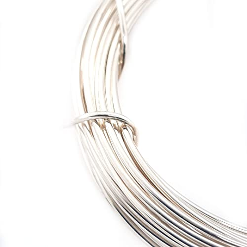 935 Argentium Silver Dead Soft Round wire