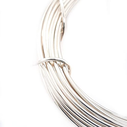 935 Argentium Silver Dead Soft Round wire