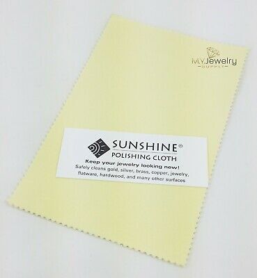 1pc Sunshine Polishing Cloths Non-Scratch Jewelry Cleaner Tarnish Remover