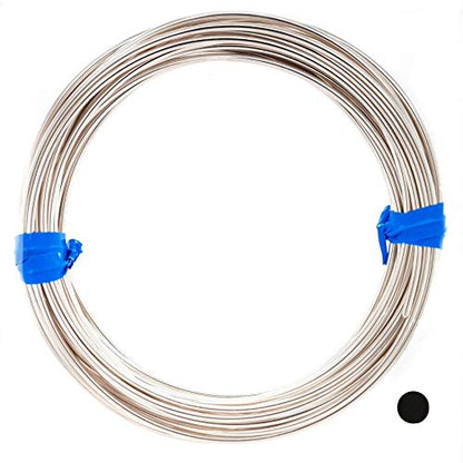 925 Sterling Silver wire Half Hard Round