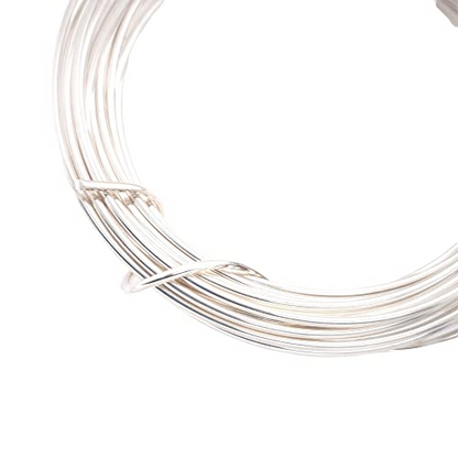 935 Argentium Silver Dead Soft Round wire