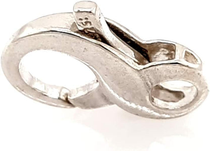 925 Sterling Silver Figure-Eight Lobster Clasp