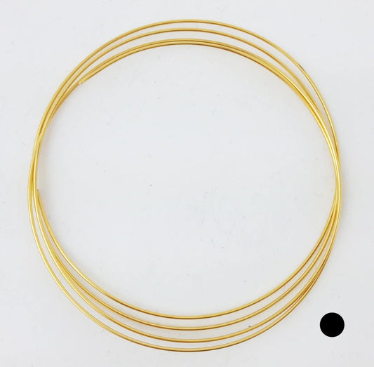 24K Solid Yellow Gold wire 1/4 Hard Round 20 22 24 26 28 Gauge 99.9% Pure Gold