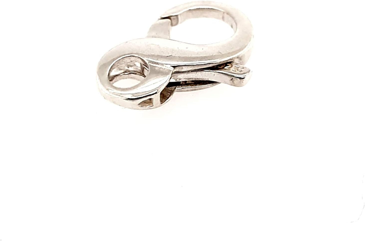 925 Sterling Silver Figure-Eight Lobster Clasp