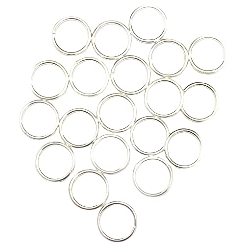 18 Gauge 925 Sterling Silver Open Jump Ring Round Inside dimension 2.5 - 13.0 mm