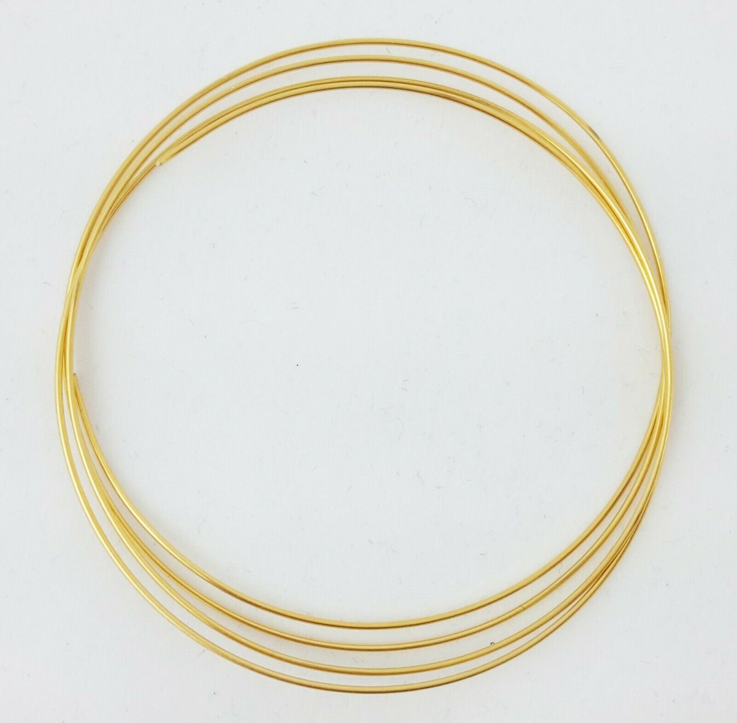 24K Solid Yellow Gold wire 1/4 Hard Round 20 22 24 26 28 Gauge 99.9% Pure Gold