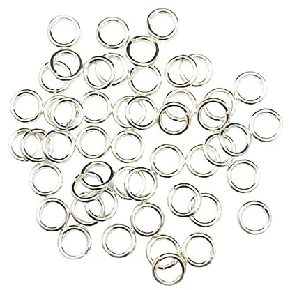 18 Gauge 925 Sterling Silver Open Jump Ring Round Inside dimension 2.5 - 13.0 mm