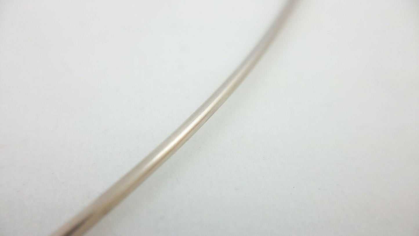 14K Solid White Gold wire Dead Soft Round 14 16 18 20 22 24 26 28 30 Gauge