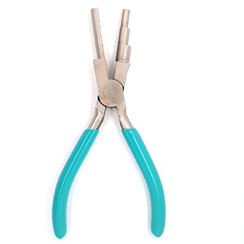 3-in-1 Bail Making Pliers Looping Pliers 3 Step Loop sizes 5 - 9mm Carbon Steel Jewelry Making Supplies