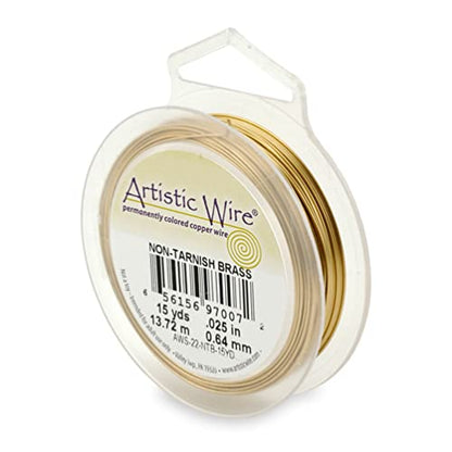 Artistic Wire Tarnish Resistant Brass