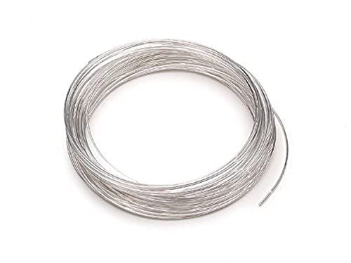 Beadalon 347B-050 Silver Plated Memory Wire Bracelet, 1/2-Ounce/Pkg, Approximately 30 Loops