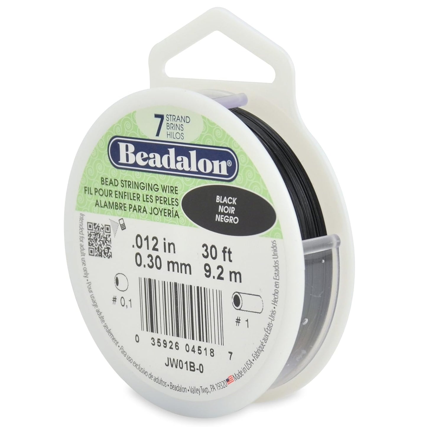 7 Strand Beadalon Stringing Wire, 30 ft / 9.2 m