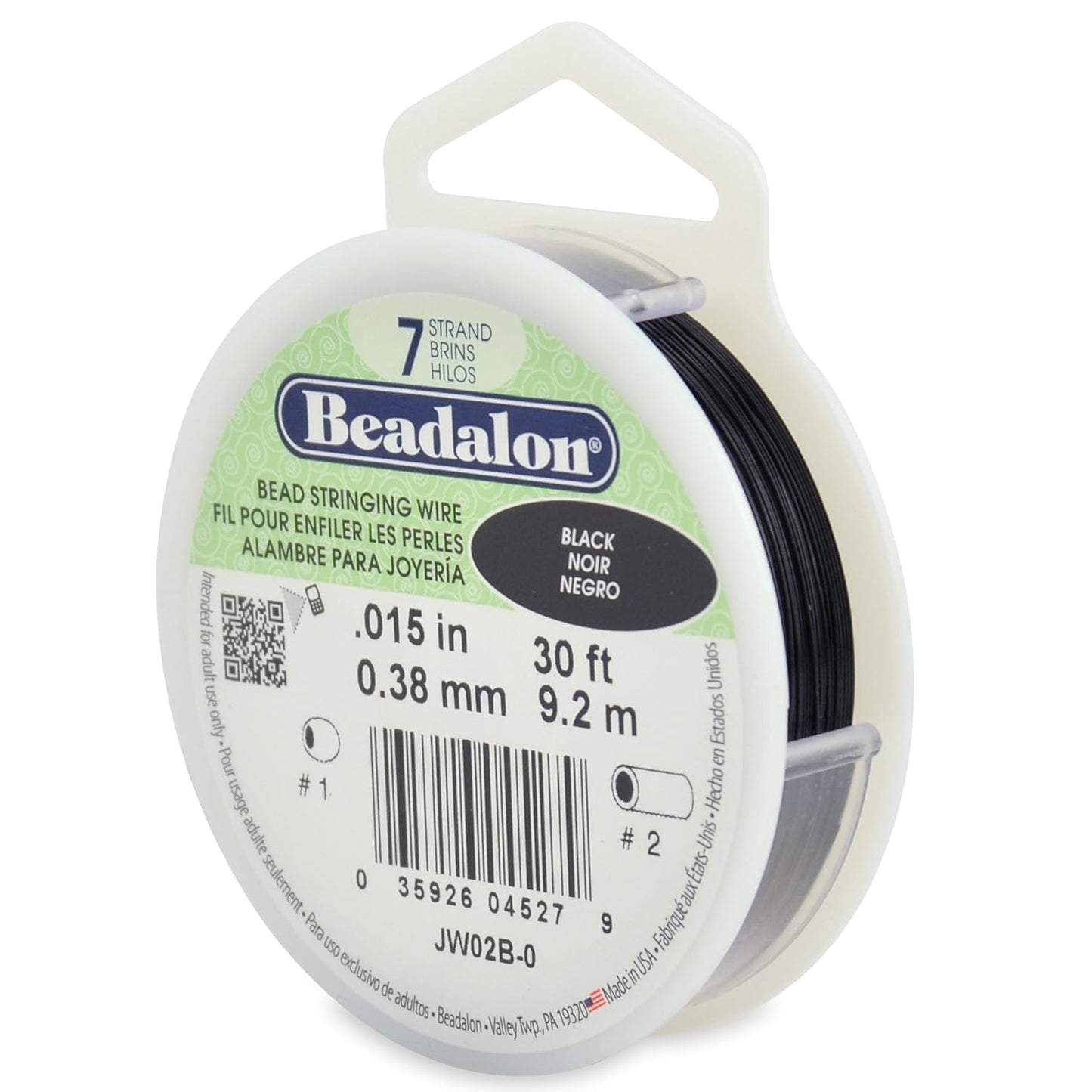 7 Strand Beadalon Stringing Wire, 30 ft / 9.2 m